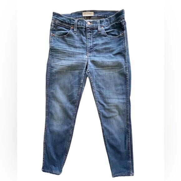 Madewell 9” High Riser Skinny Skinny Crop Jeans - Picture 1 of 10